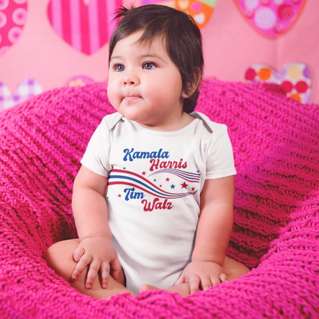 Retro Kamala Harris Tim Walz Cute Val T Shirt (Skapare uppladdad)