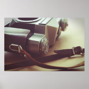 Retro-kamera Poster