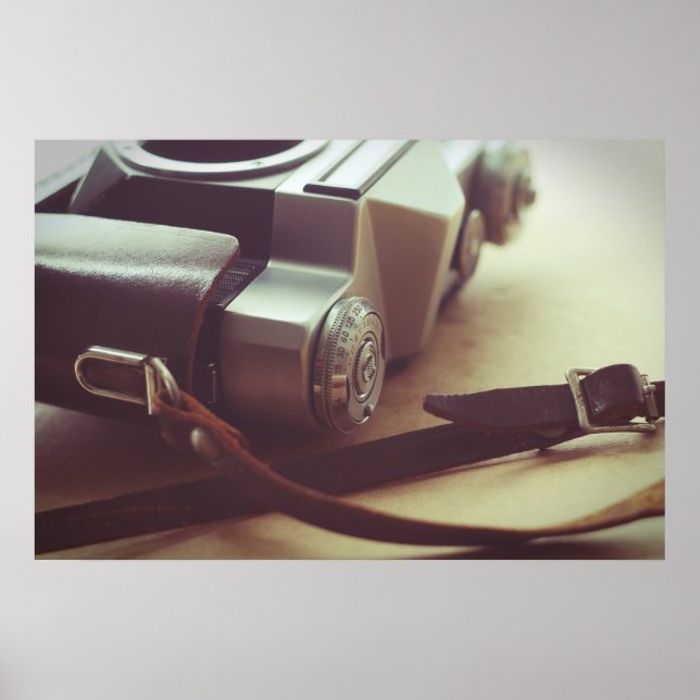 Retro-kamera Poster (Framsidan)