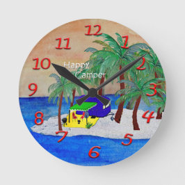 Retro-kamerans väggklocka