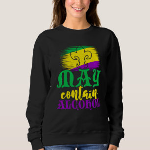 Retro kan innehålla alkohol Funny Carnival Mardi G T Shirt