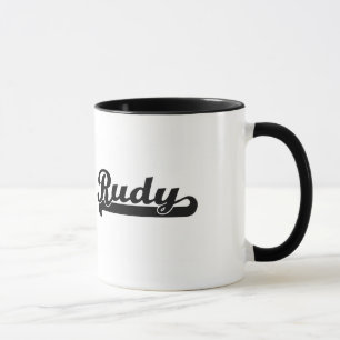 Retro känd design för Rudy klassiker Mugg