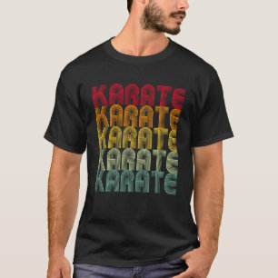 Retro Karate Kung Fu Fighting Karate Män Kvinnor T Shirt
