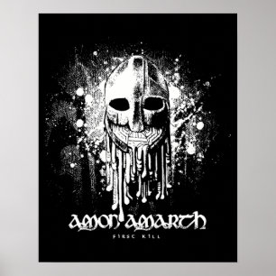 Retro Kärlek Amon Amarth Music FanArt Forever Poster