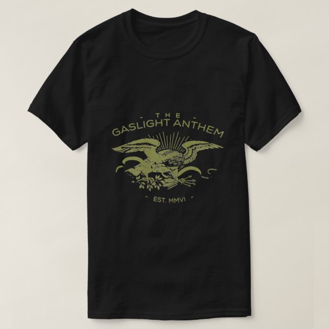 Retro Kärlek Gaslight Anthem - Band Classic Gift T Shirt (Design framsida)