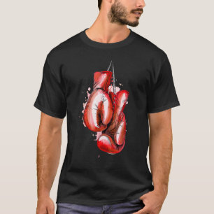 Retro Kärlek Red Boxing Handskar Boxer 2022 T Shirt