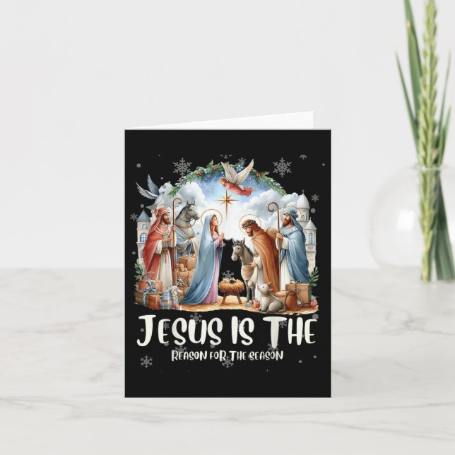 Retro Kärlek som Jesus Coquette Heart Bow Jesus Va Kort (Framsida)