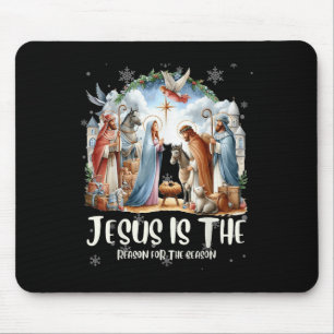 Retro Kärlek som Jesus Coquette Heart Bow Jesus Va Musmatta