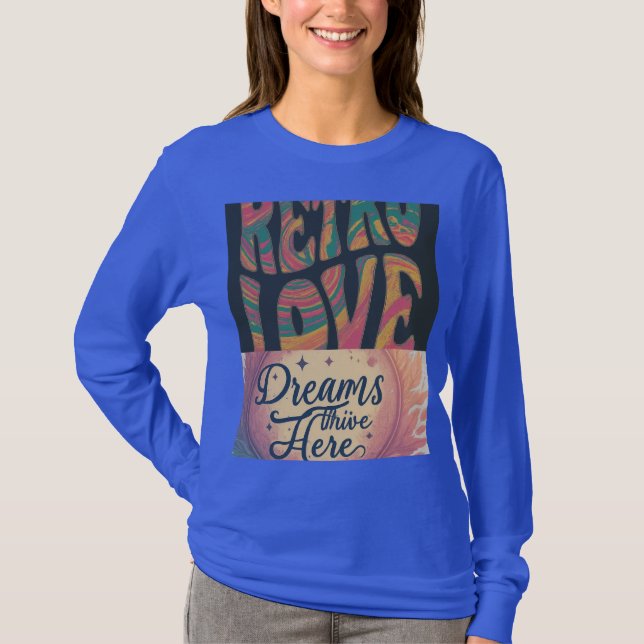 Retro kärlek t shirt (Framsida)