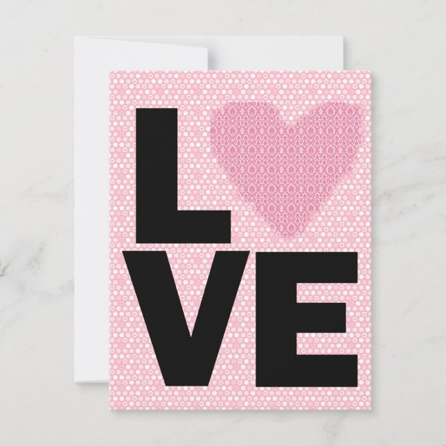 Retro Kärlek Valentines day Party Inbjudningar (Framsida)