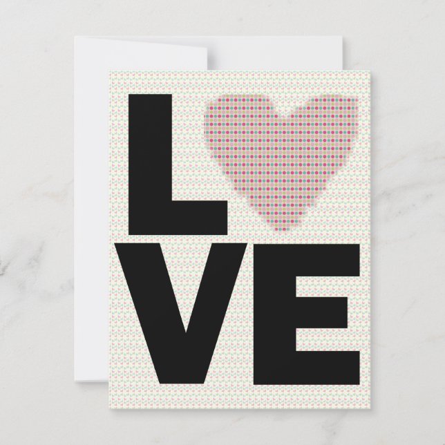 Retro Kärlek Valentines day Party Inbjudningar (Framsida)