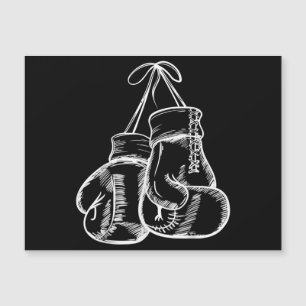 Retro Kärlek White Boxing Handskar Gifts Boxer Gif