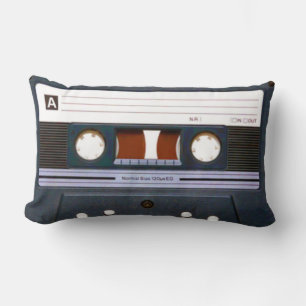 Retro-kassett Lumbarkudde