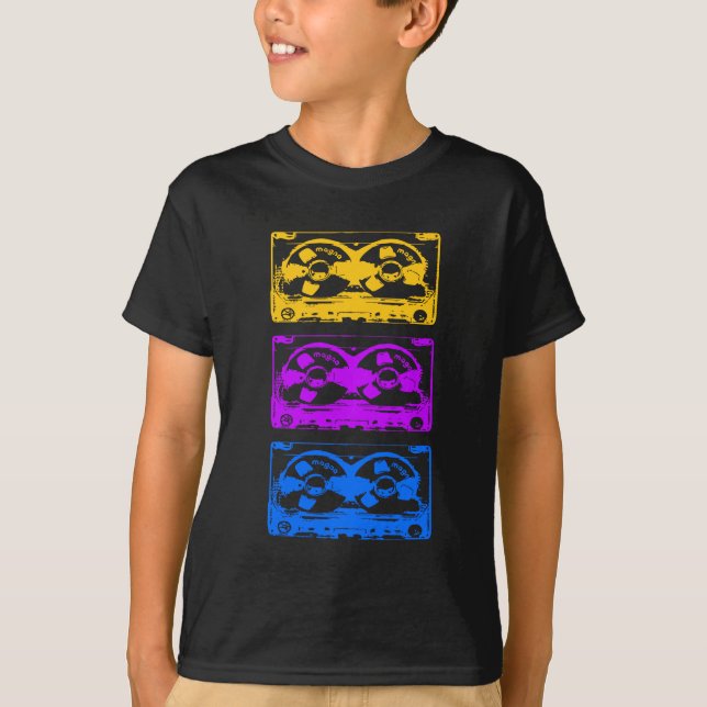 Retro kassett tee (Framsida)