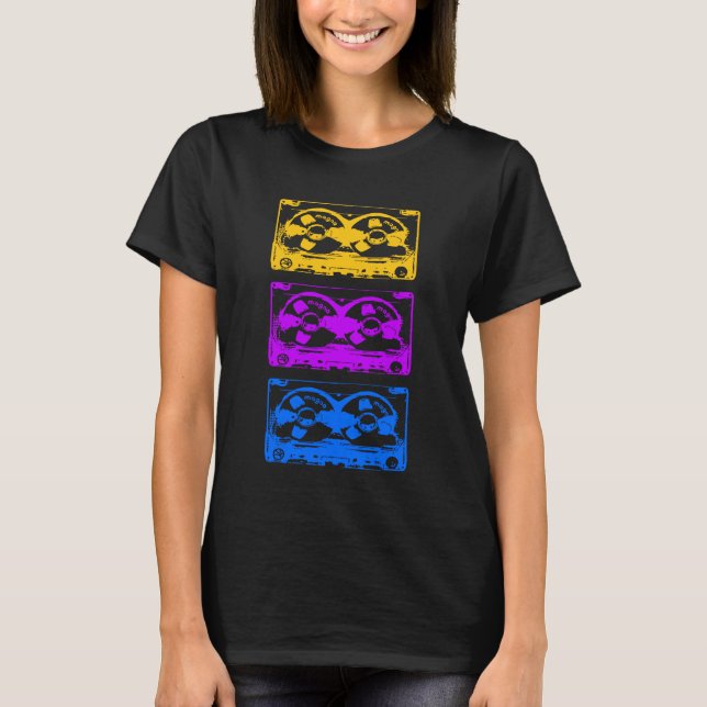 Retro kassett tee (Framsida)
