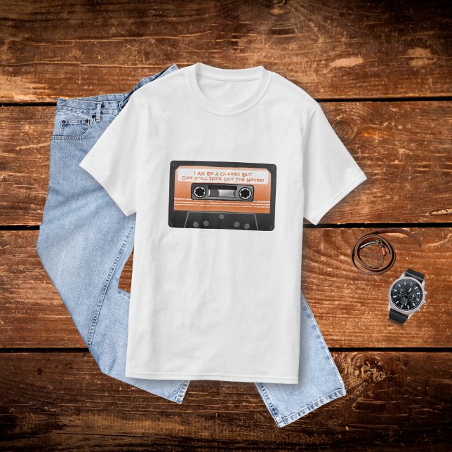 Retro-kassettband fortfarande Sten ut ur flytten! T Shirt (Skapare uppladdad)