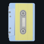 Retro-kassettband iPad Mini Skydd<br><div class="desc">Pastellband för grönt och blått kassettband på elektroniska caseser och sleever.</div>