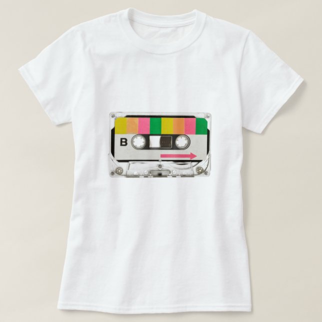 Retro-kassettband T Shirt (Design framsida)