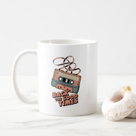 Retro kassettband – “Tillbaka till de goda tiderna Kaffemugg