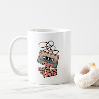 Retro kassettband – “Tillbaka till de goda tiderna Kaffemugg
