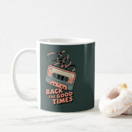 Retro kassettband – “Tillbaka till de goda tiderna Kaffemugg