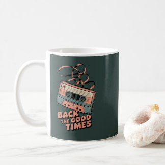 Retro kassettband – “Tillbaka till de goda tiderna Kaffemugg