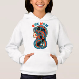 Retro kattmamma t shirt