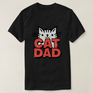Retro Kawaii Cat Pappa T Shirt