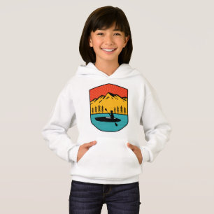 Retro Kayaking Boeing Paddling in Sjö Tahoe T Shirt