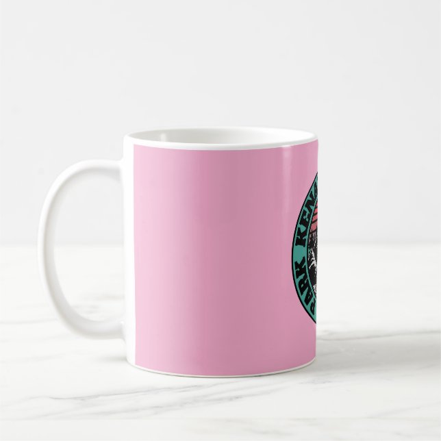 Retro kenai fjords � bergens anda kaffemugg (Vänster)