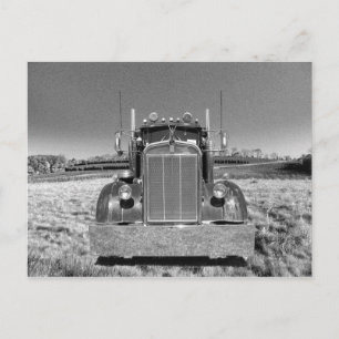 Retro Kenworth-vykort Vykort