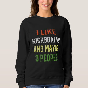 Retro Kickboxing, jag gillar Kickboxing och kanske T Shirt