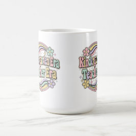 Retro Kindergarten Era Teacher Era Mug Kaffemugg