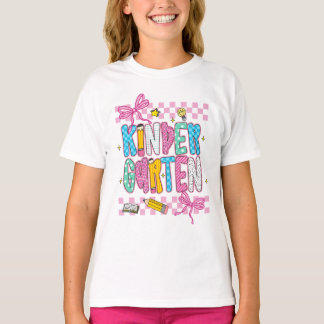 Retro Kindergarten T Shirt