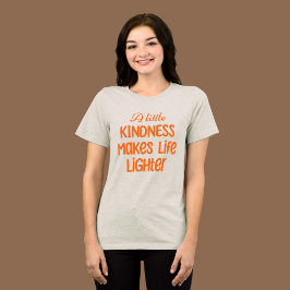 Retro Kindness gör livet lättare att inspirera T Shirt