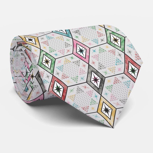 Retro kinesiska Checkers Slips (Rullad)