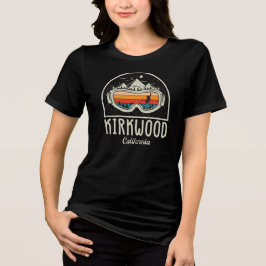 Retro Kirkwood Mountain Ski T Shirt