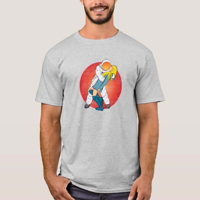 Retro kiss t shirt (Framsida)
