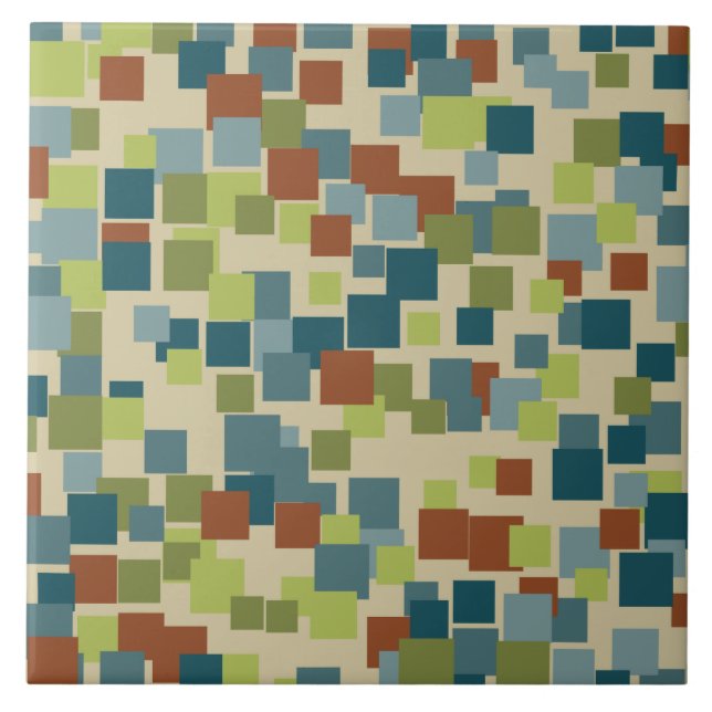 Retro Kitchen Trivet Tile Kakelplatta (Framsidan)