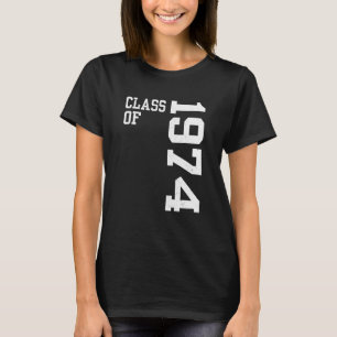 Retro-klass 1974 Högre skolavgång T Shirt