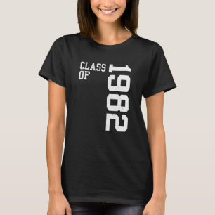 Retro-klass 1982 Högre skolavgång T Shirt