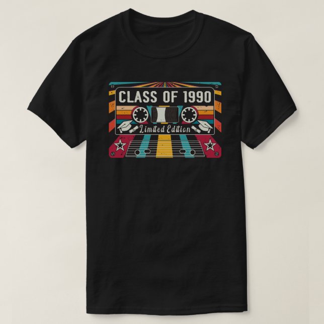 Retro-klass 1990 T-Shirt (Design framsida)