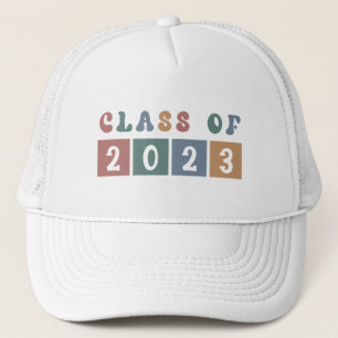 Retro Klass 2023 Skola Högskola Examen Present Keps
