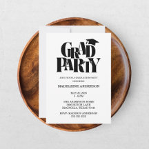 Retro klass av grattis examensfoto