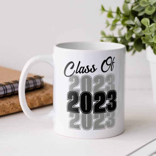 Retro Klass för Examen Kaffemugg (Class of Graduation Mug)