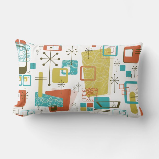 Retro klassiker lumbarkudde (Framsida)