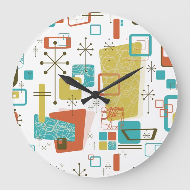 Retro klassiker stor klocka (Framsida)