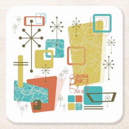 Retro klassiker underlägg papper kvadrat