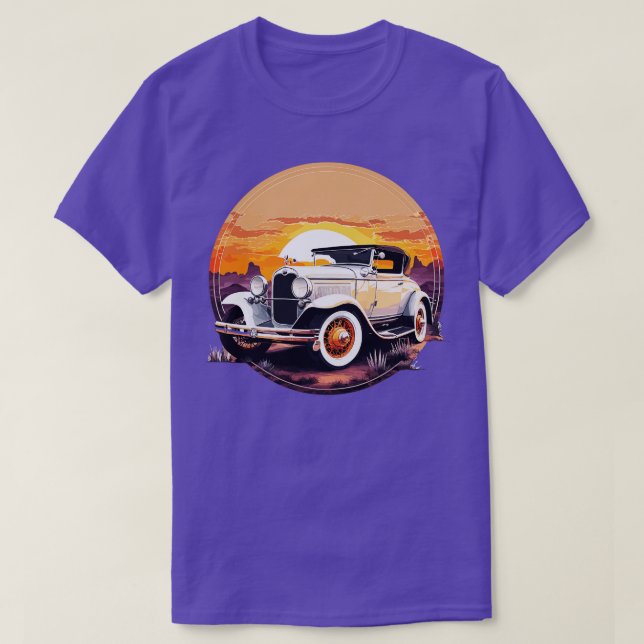Retro klassisk 5 t shirt (Design framsida)