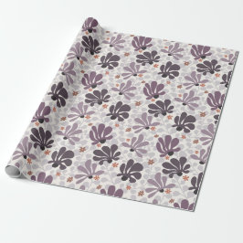 Retro Klassiska Vinrankor & Blommor Presentpapper
